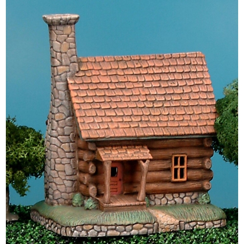 Plaster Molds - Log Cabin